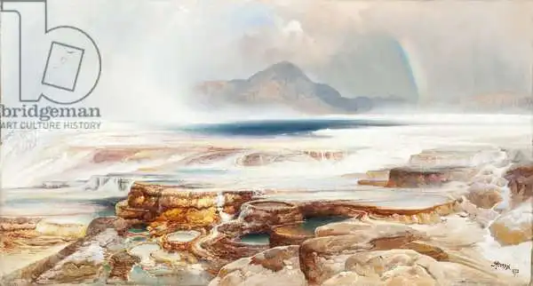 Moran, Thomas: Hot Springs of the Yellowstone