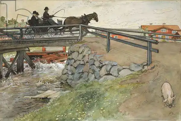 Larsson, Carl: Die Brücke aus der Serie A Home