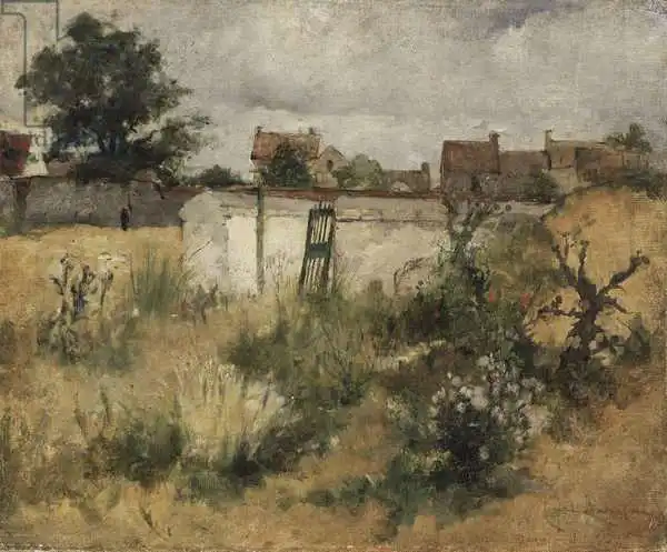 Larsson, Carl: Landschaftsstudie aus Barbizon
