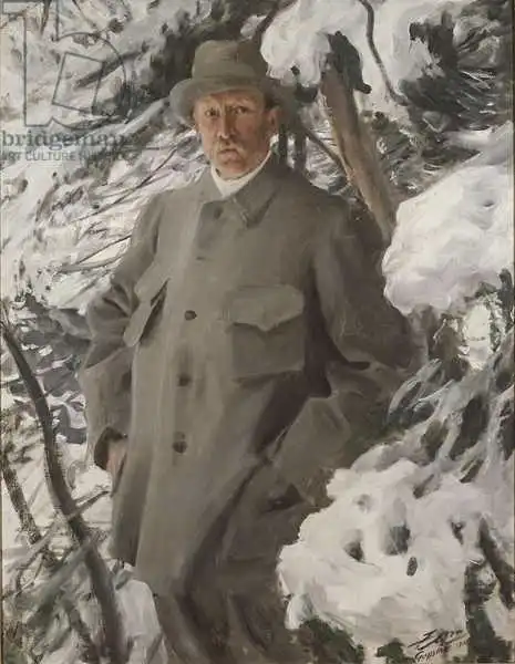 Zorn, Anders: The painter Bruno Liljefors