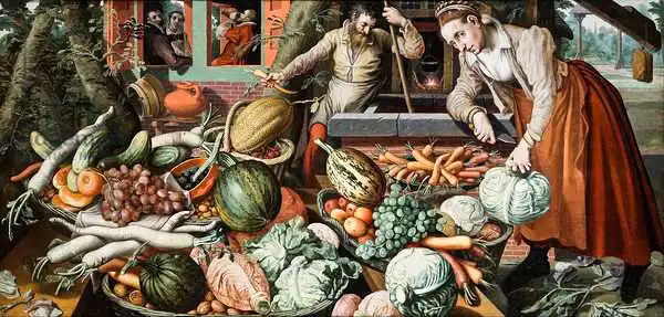 Aertsen, Pieter: Market Scene