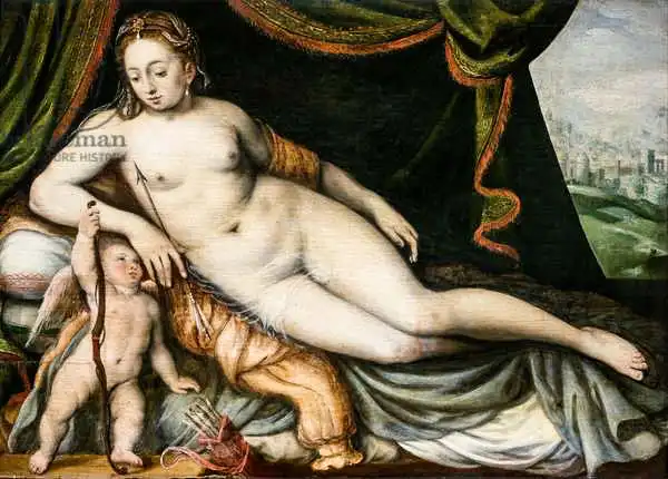 Vriendt, Frans: Venere e Cupido