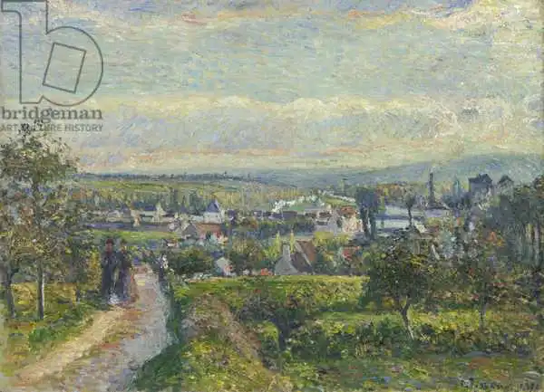 Pissarro, Camille: View of Saint-Ouen-L