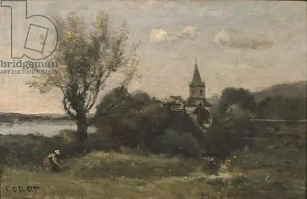 Corot, J. B. Camille: Ennery near Auvers