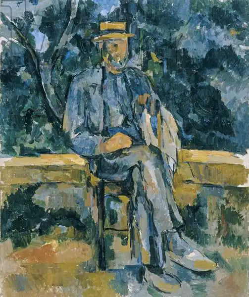 Cézanne, Paul: Portrait of peasant, 1905-6