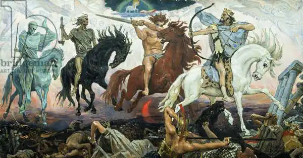 Vasnetsov, Victor Mikhailovich: The Four Horsemen of the Apocalypse