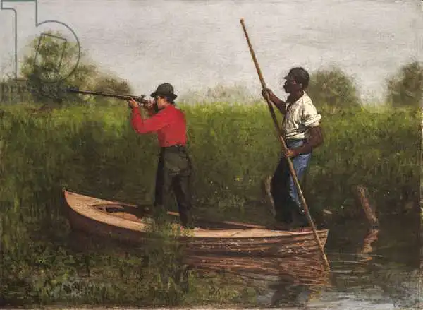 Eakins, Thomas: Rail Shooting on the Delaware