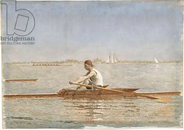 Eakins, Thomas: John Biglin in a Single Scull