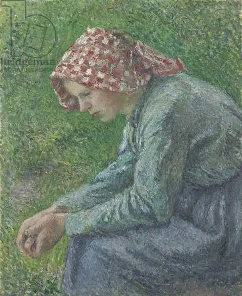 Pissarro, Camille: A Seated Peasant Woman