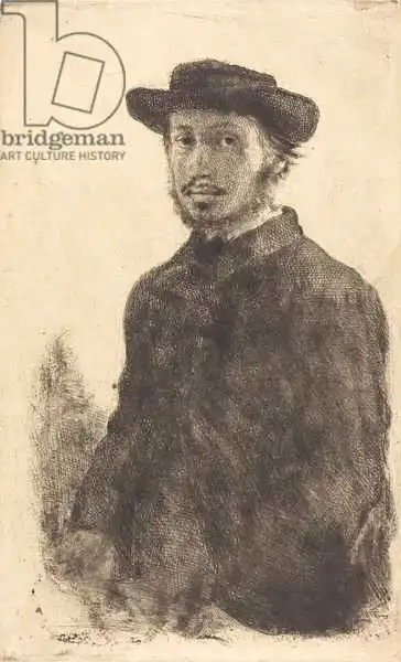 Degas, Edgar: Autoritratto