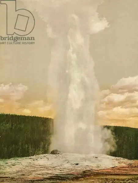 American photographer: Old Faithful