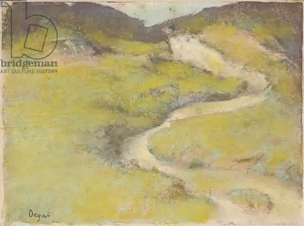 Degas, Edgar: Percorso in un campo