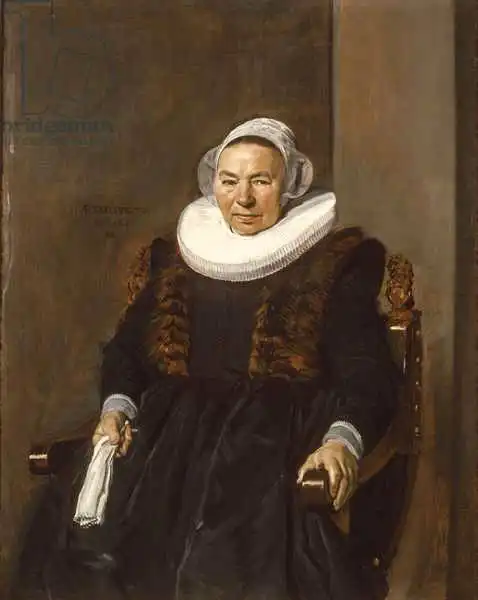 Hals, Frans: Portrait of an Elderly Woman, traditionally called Mevrouw Bodolphe