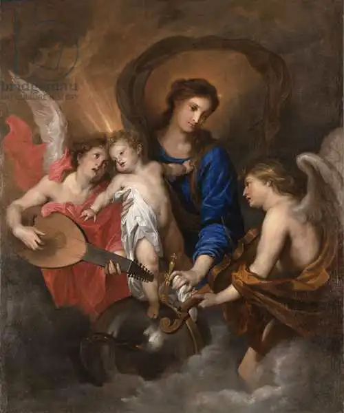 Dyck, van Anthony: Virgin and Child with Music-Making Angels