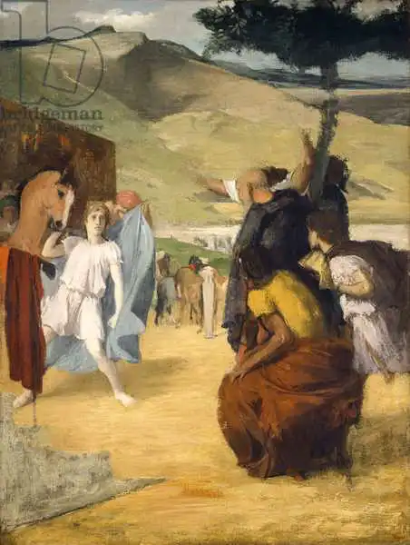 Degas, Edgar: Alessandro e Bucefalo, 1861-2