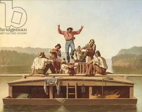 Bingham, George Caleb: The Jolly Flatboatmen
