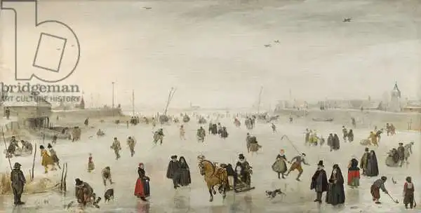 Avercamp, Hendrik: A Scene on the Ice