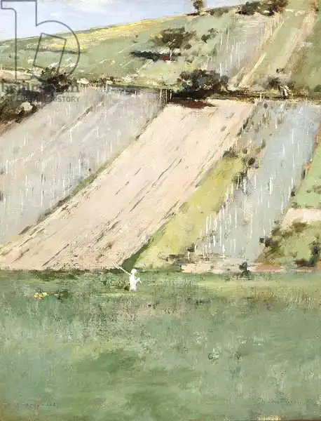 Robinson, Theodore: A Hillside, Giverny