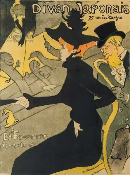 Toulouse-Lautrec, H.: Divan Japonais, 1892-93
