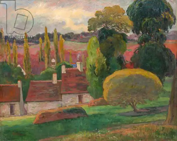 Gauguin, Paul: Une ferme de Brittany