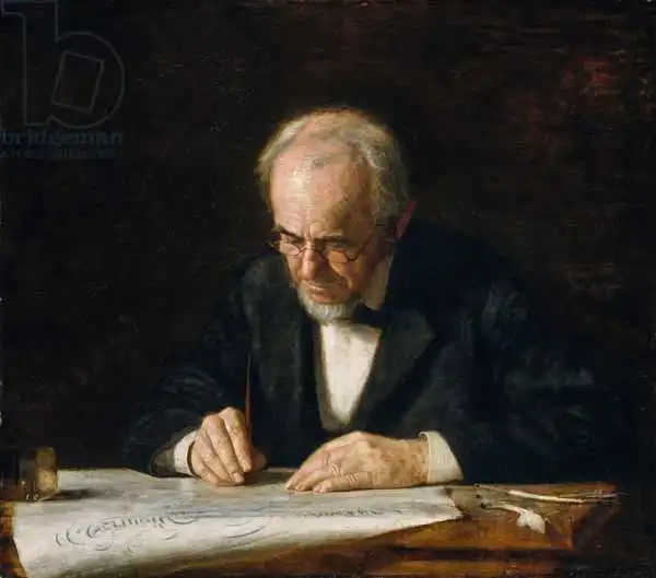 Eakins, Thomas: The Writing Master