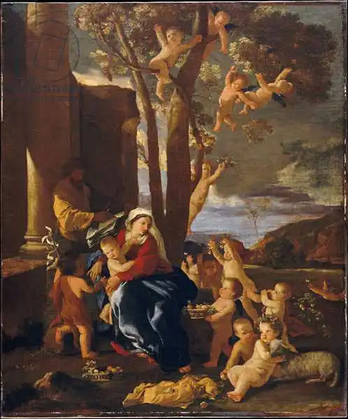 Poussin, Nicolas: Le reste sur le vol en Égypte