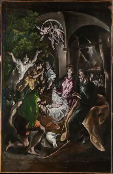 El Greco: The Adoration of the Shepherds, c.1605-10