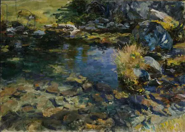 Sargent, John Singer: Alpine Pool