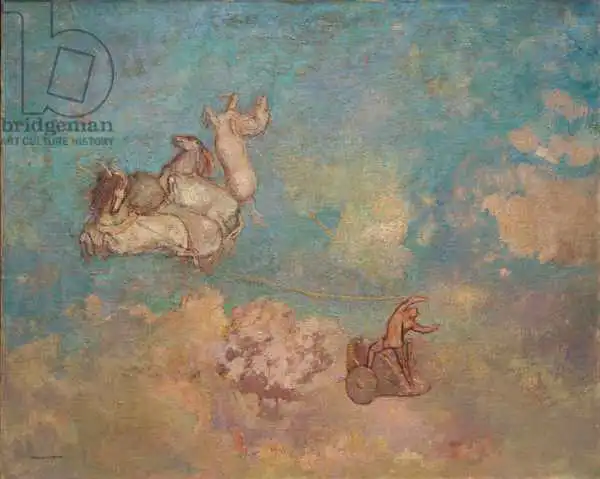 Redon, Odilon: The Chariot of Apollo, 1905-16
