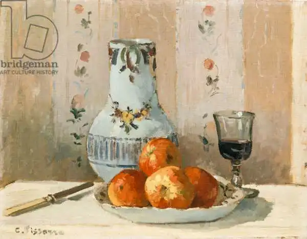 Pissarro, Camille: Still Life with Apples and Pitcher