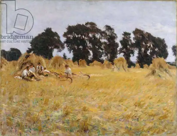 Sargent, John Singer: Reapers Resting in a Wheat Field