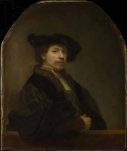 Rembrandt, van Rijn: Self Portrait at the Age of 34
