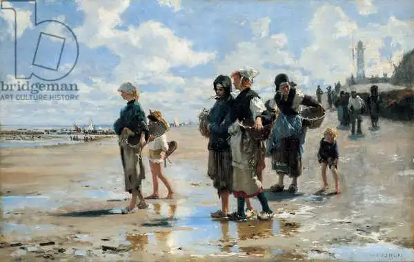 Sargent, John Singer: En route pour la pAache, or Setting Out to Fish