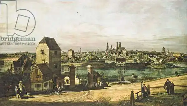 Bellotto, Bernardo: View of Munich, c. 1761