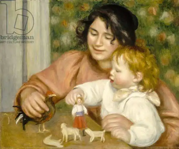 Renoir, Auguste: Child with Toys, Gabrielle and the Artist son, Jean