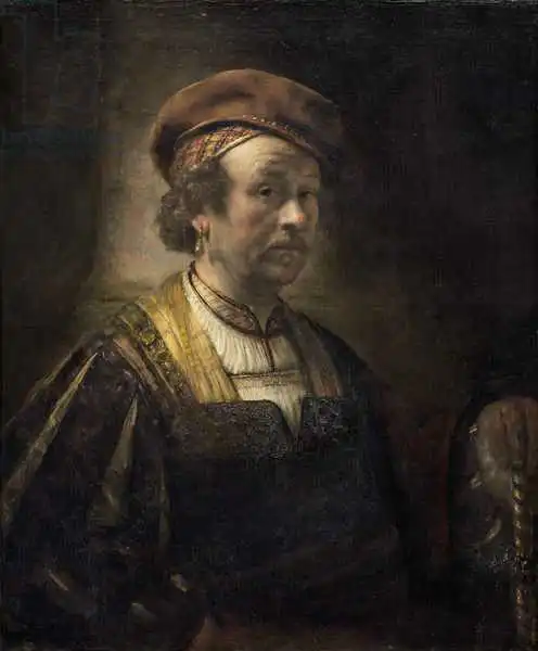 Rembrandt, van Rijn: Portrait of Rembrandt