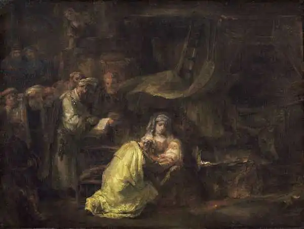 Rembrandt, van Rijn: La circoncision