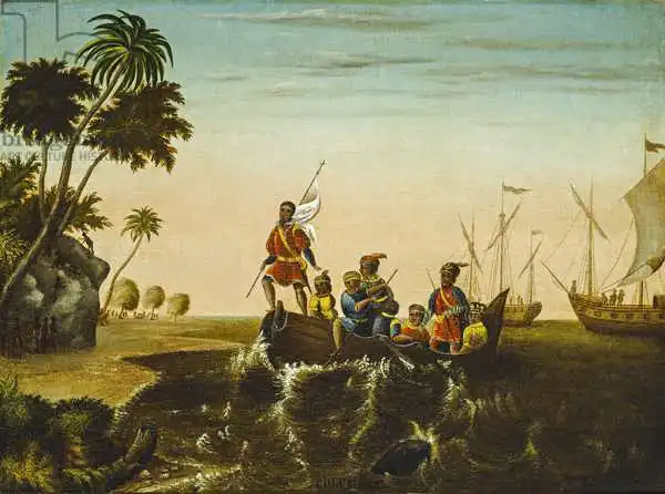 Hicks, Edward: The Landing of Columbus
