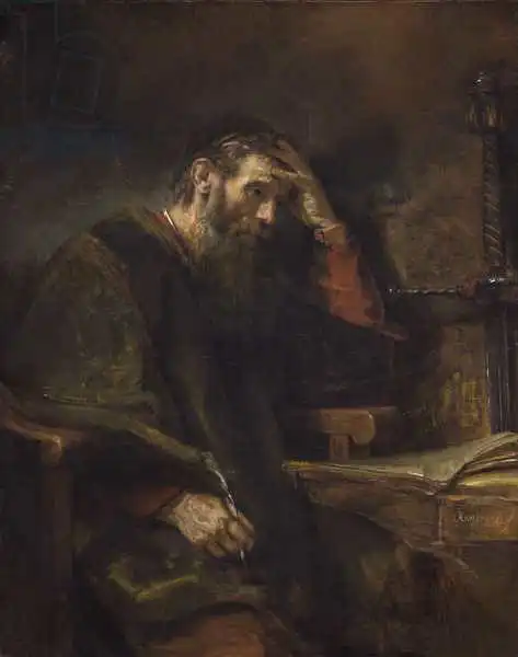 Rembrandt, van Rijn: The Apostle Paul