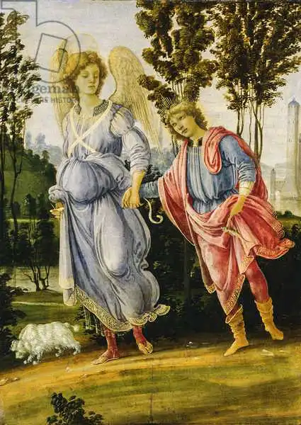 Lippi, Filippino: Tobias and the Angel, c.1475/1480