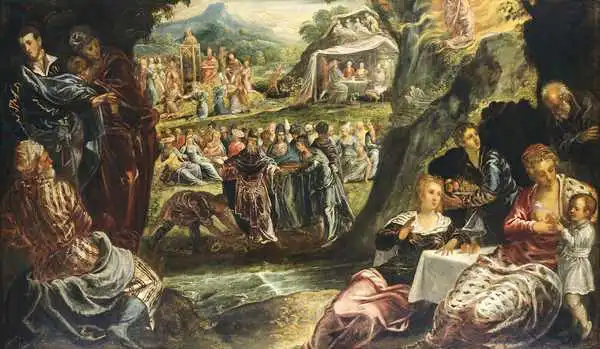 Tintoretto, Jacopo Robusti: The Worship of the Golden Calf