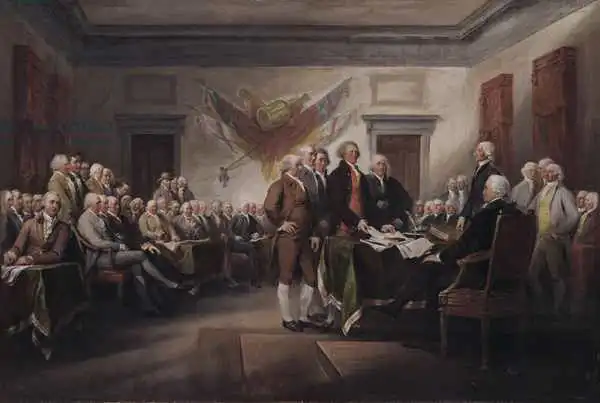 Trumbull, John: La Déclaration d
