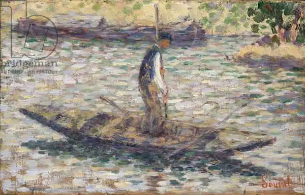 Seurat, Georges: A Fisherman