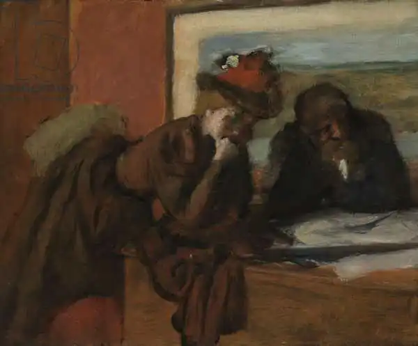 Degas, Edgar: La conversazione, 1885-95