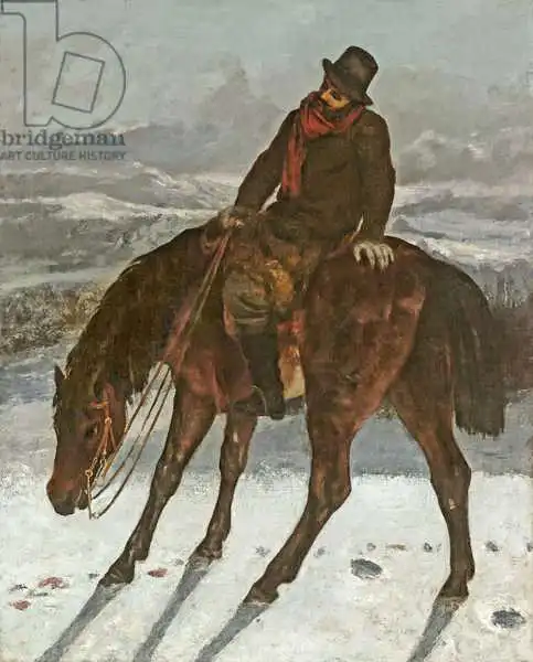 Courbet, Gustave: Hunter on Horseback