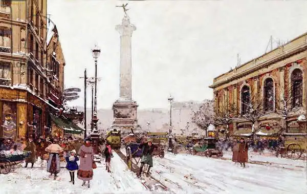 Galien-Laloue, Eugene: Place de la Bastille
