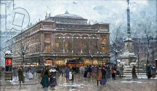 Galien-Laloue, Eugene: Place du Chatelet