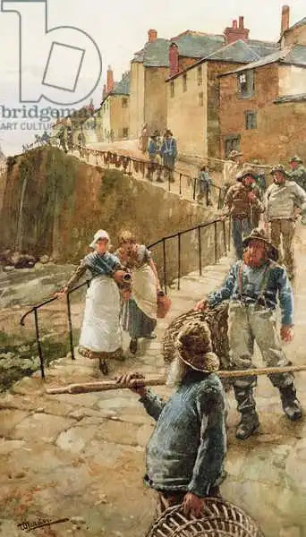 Langley, Walter: The Quayside, Newlyn