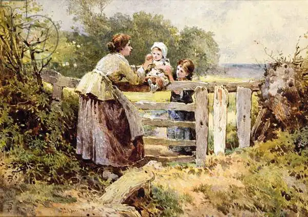 Foster, Myles Birket: The Stile