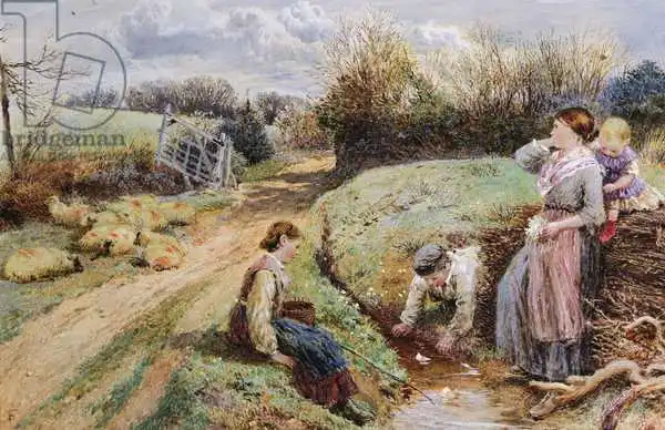 Foster, Myles Birket: Springtime